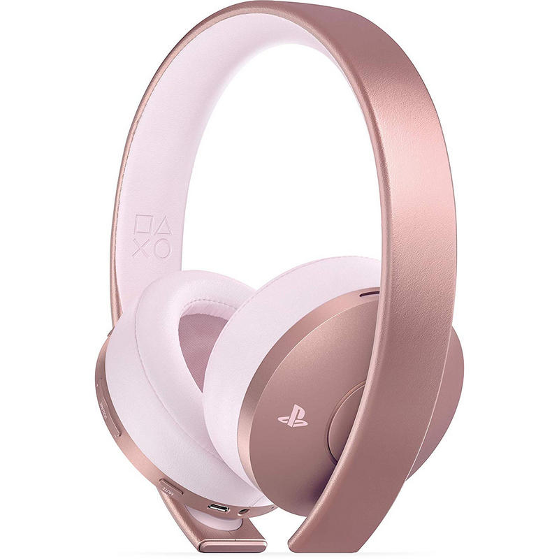 Sony Gold Auriculares Wireless 7.1 Oro Rosa para PS4/PC – Dcarmen RC